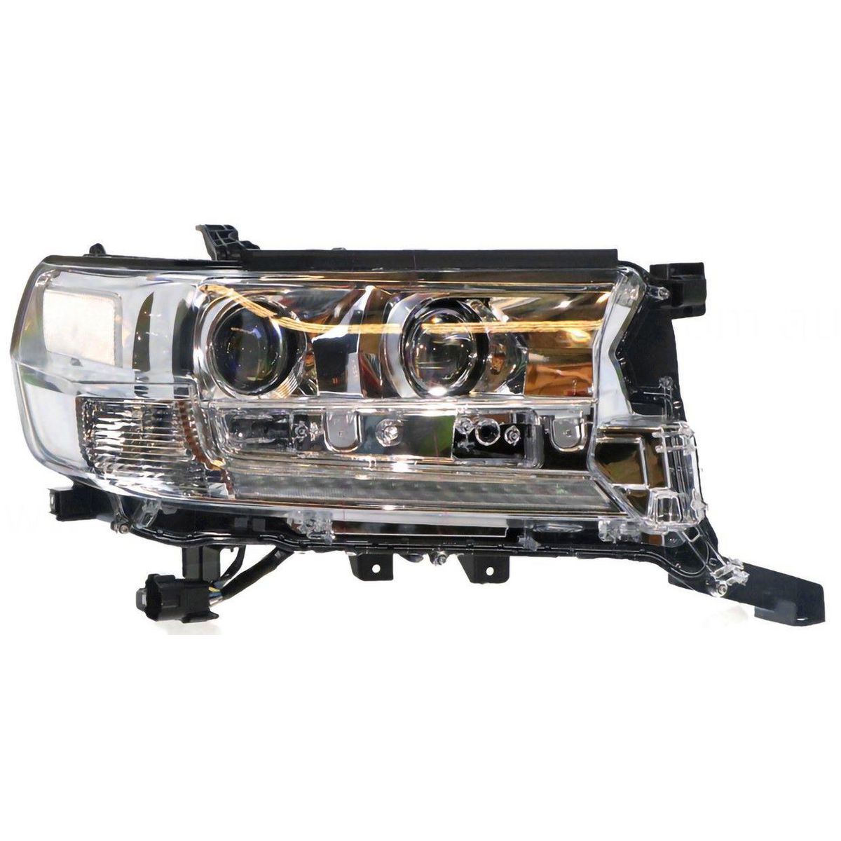 APG All Crash Bi-LED Head Lamp with Auto Levelling and DRL Driver Side OEM suits Toyota Landcruiser 200 Series VX/Sahara 9/2015 On TLJ-21032RHG
