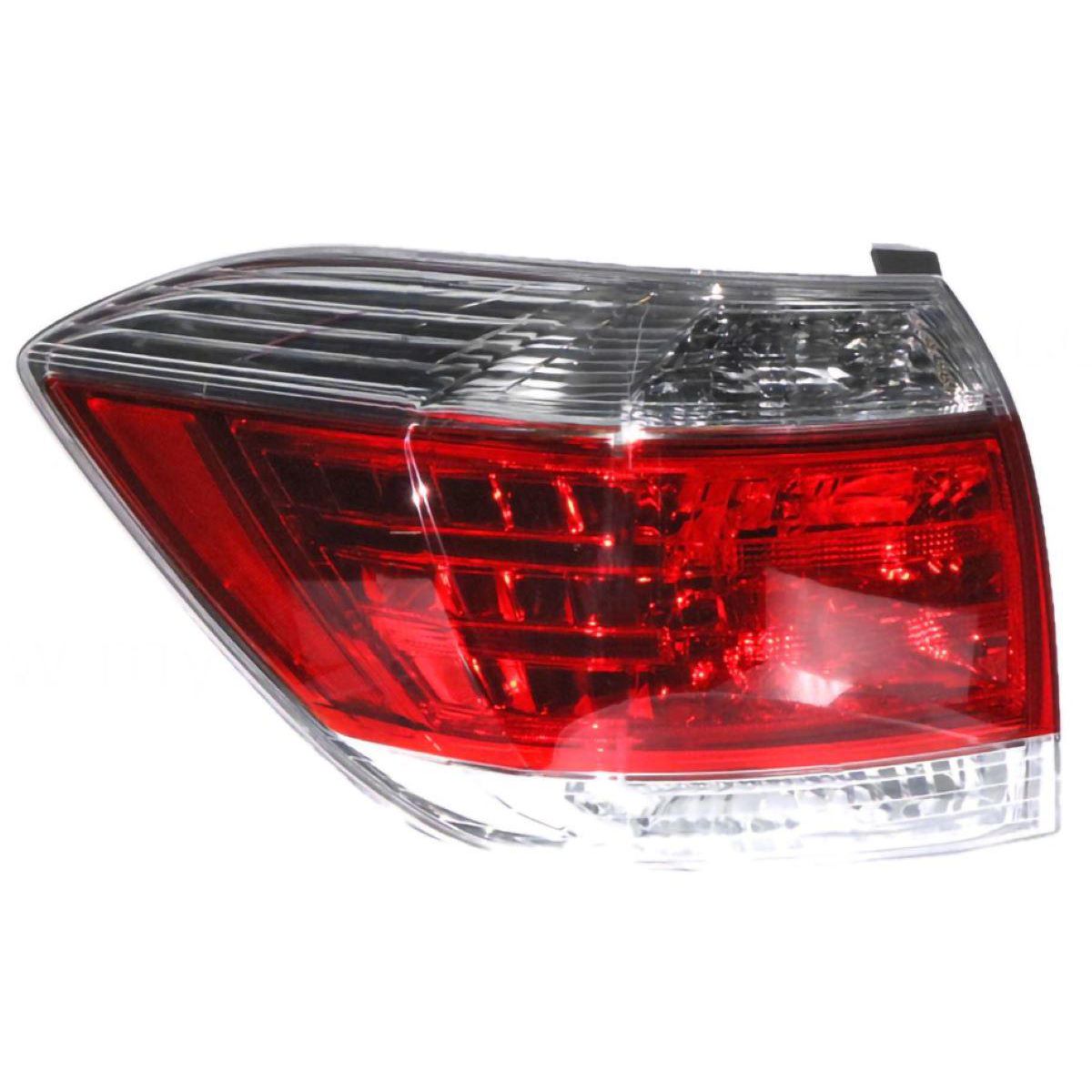 APG All Crash Tail Lamp Passenger Side OEM Suits Toyota Kluger GSU40R/GSU45R 2010 to 2013 TLM-21040LHG