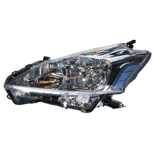 APG All Crash LED Head Lamp Passenger Side OEM Suits Toyota Prius-V i-Tech ZVW40R 2013 to 2015 TPG-21032LHG