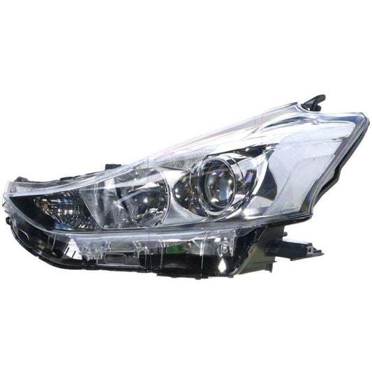 APG All Crash Halogen Head Lamp Passenger Side OEM Suits Toyota Prius-V ZVW40R 2015 On TPG-21033LHG