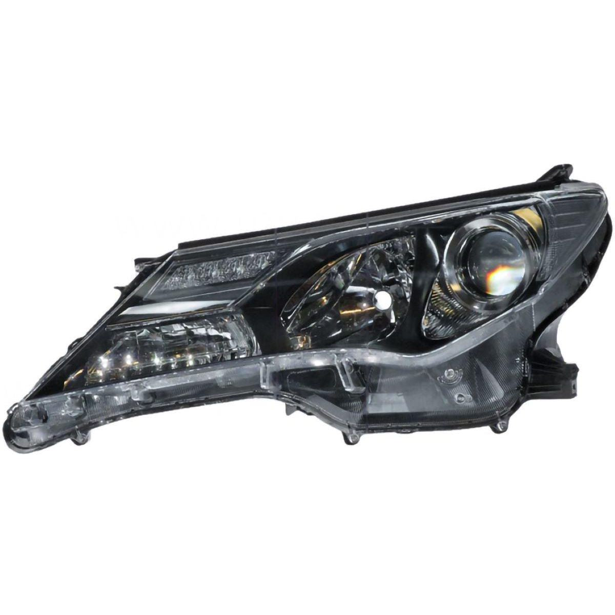 APG All Crash Halogen Head Lamp Passenger Side OEM Suits Toyota RAV4 GX 2012 to 2015 TVD-21030LHG
