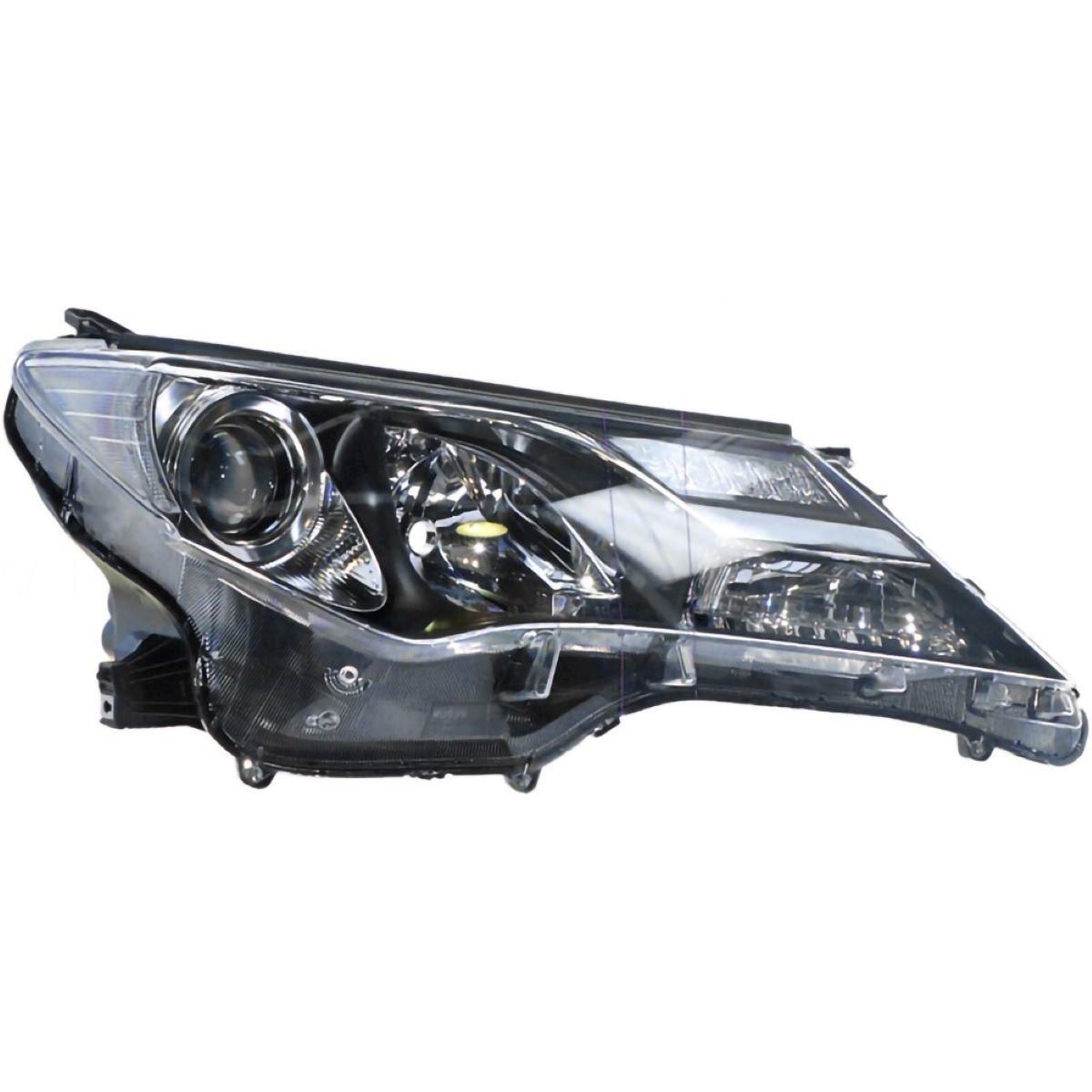 APG All Crash Halogen Head Lamp Drivers Side OEM Suits Toyota RAV4 GX 2012 to 2015 TVD-21030RHG
