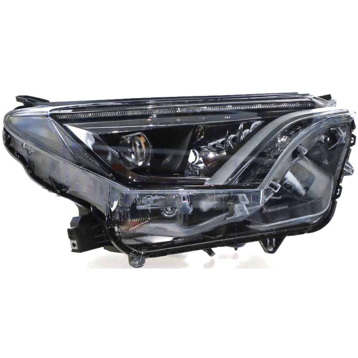 APG All Crash LED Head Lamp Drivers Side OEM suits Toyota RAV4 2015 to 2019 TVD-21033RHG