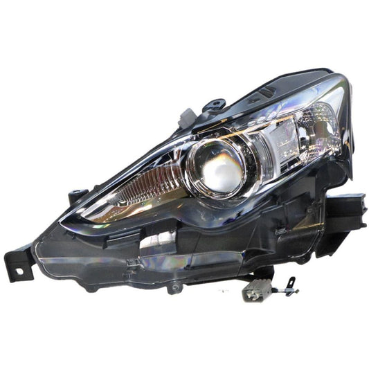 APG All Crash Xenon Head Lamp Passenger Side OEM suits Lexus IS 2013 to 2016 TWH-21030LHG