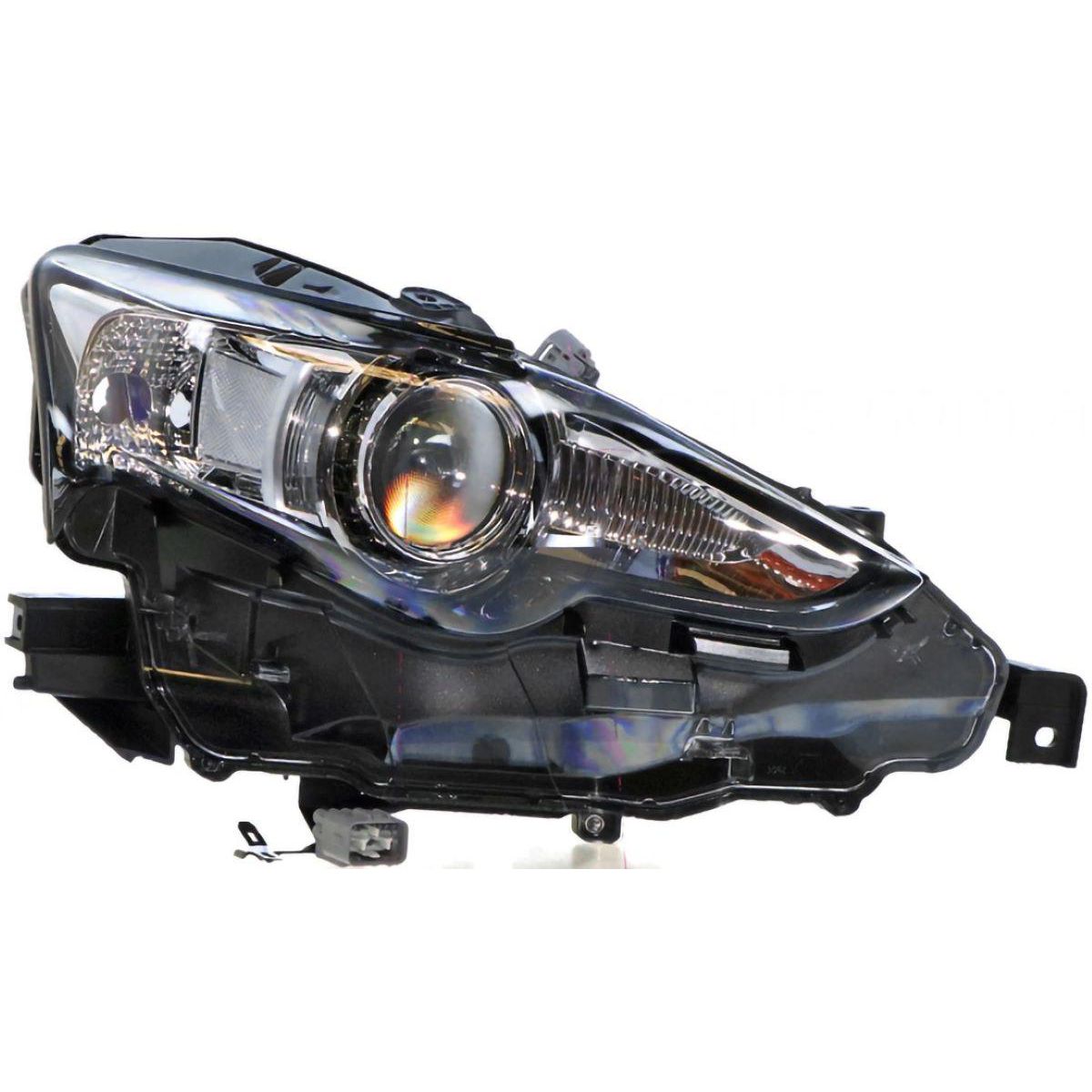 APG All Crash Xenon Head Lamp Drivers Side OEM suits Lexus IS 2013 to 2016 TWH-21030RHG