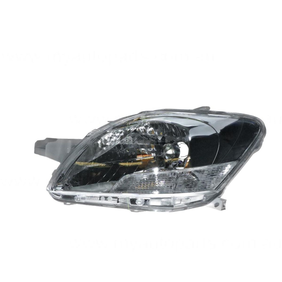 APG All Crash Halogen Manual Adjust Head Lamp Passenger Side OEM Suits Toyota Yaris NCP93R 2006 to 2016 TYS-21030LHG
