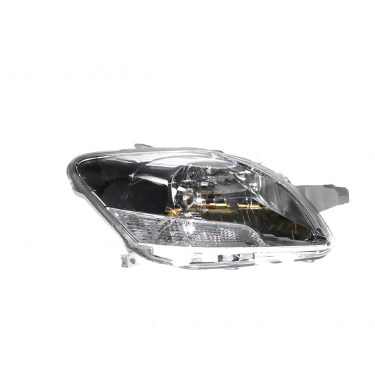 APG All Crash Halogen Manual Adjust Head Lamp Drivers Side OEM Suits Toyota Yaris NCP93R 2006 to 2016 TYS-21030RHG
