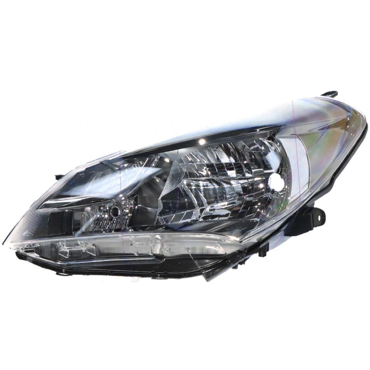APG All Crash Head Lamp Passenger Side OEM suits Toyota Yaris NCP130 Series 2014 to 2017 TYT-21032LHG