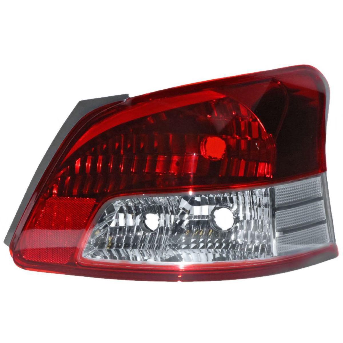 APG All Crash Red/Clear Tail Lamp Drivers Side OEM Suits Toyota Yaris NCP93R 2006 to 2016 TYS-21040RHG