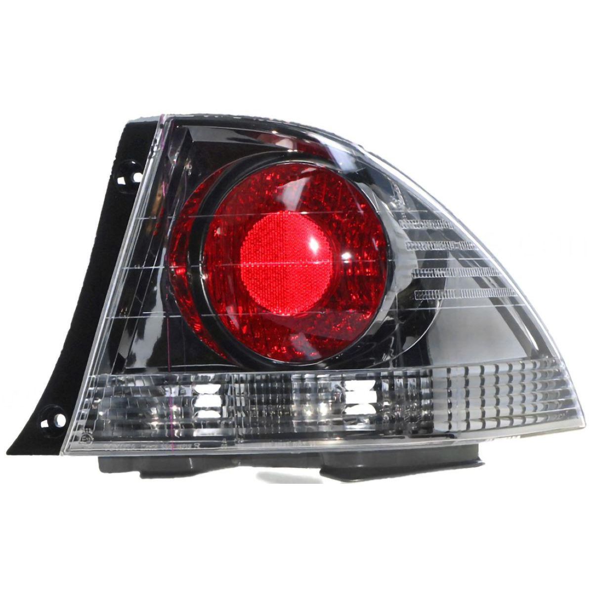 APG All Crash Chrome Tail Lamp Drivers Side OEM Suits Lexus IS 1/1999 to 7/2001 TZD-21040RHG