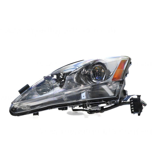 APG All Crash Halogen Head Lamp Passenger Side OEM Suits Lexus IS250 Prestige GSE20 2010 to 2013 TZP-21032LHG