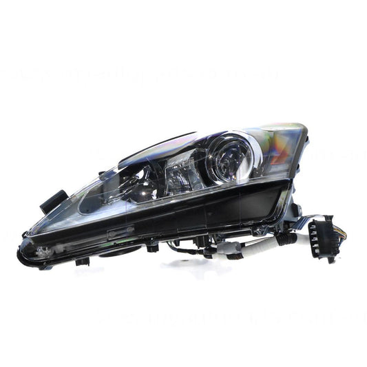 APG All Crash Xenon Head Lamp Passenger Side Genuine suits Lexus IS 2010 to 2011 TZP-21033LHG