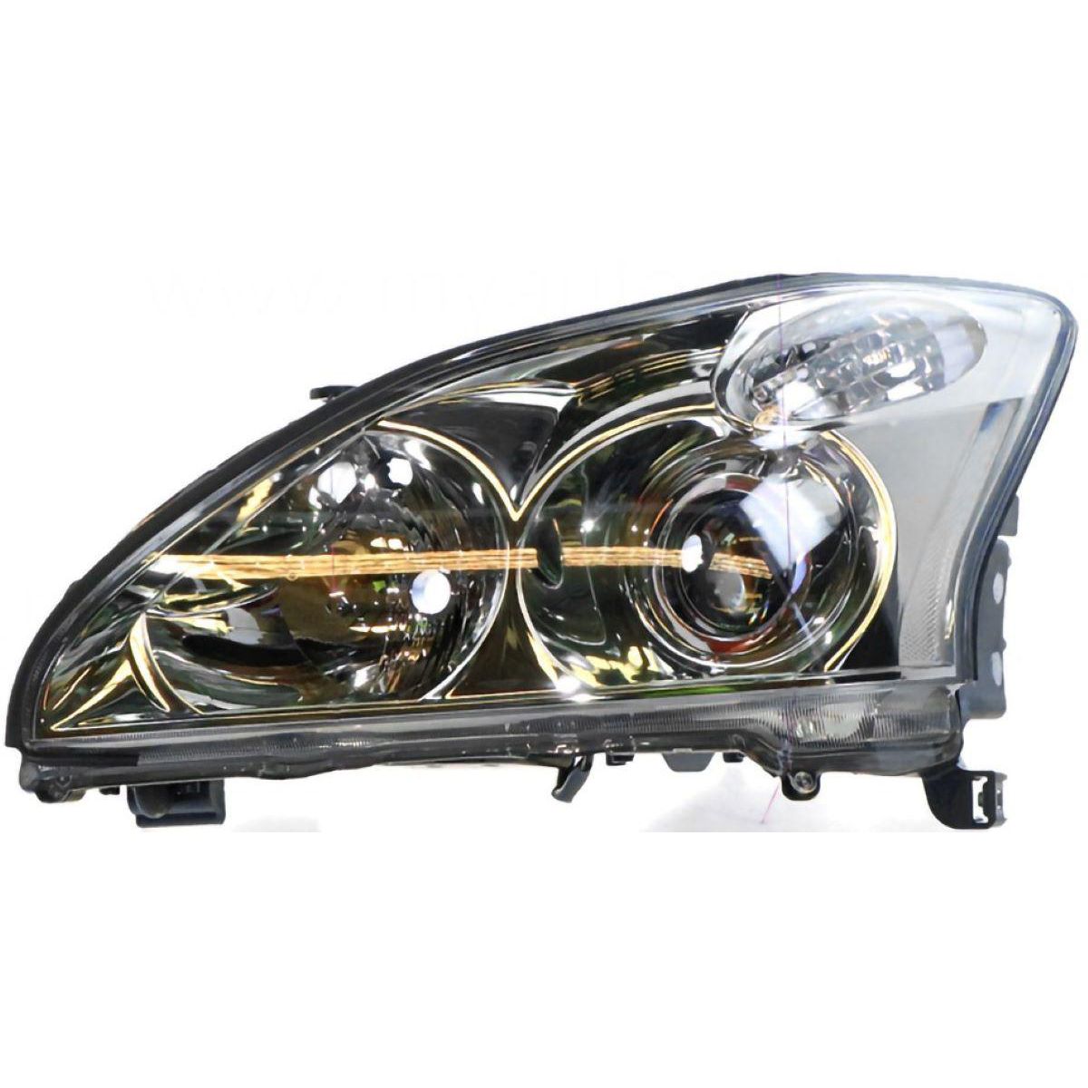 APG All Crash Xenon Adaptive Head Lamp Passenger Side OEM suits Lexus RX 2005 to 2008 TZS-21032LHG