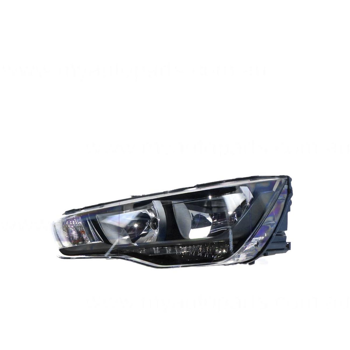 APG All Crash Halogen Head Lamp Passenger Side OEM Suits Audi A1 8X 12/2010 to 2/2015 UAAA-21030LHG