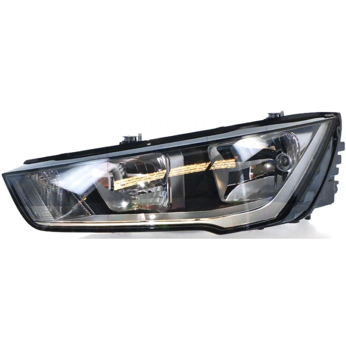 APG All Crash Halogen Head Lamp Passenger Side OEM Suits Audi A1 8X Hatch 2/2015 to 7/2019 UAAA-21034LHG