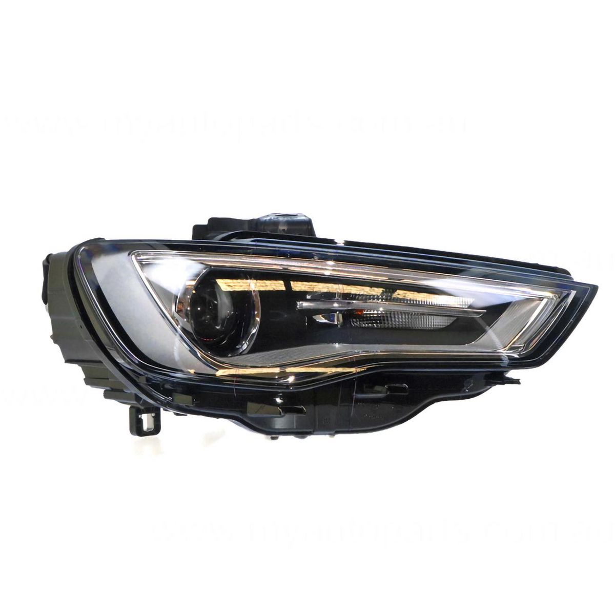 APG All Crash Xenon Head Lamp Drivers Side OES suits Audi A3/S3 8V Hatch 2013 to 2016 UABA-21031RHP