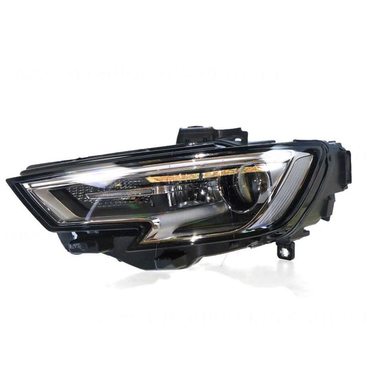 APG All Crash Xenon Head Lamp Passenger Side Genuine Suits Audi A3 8V 2016 On UABA-21034LHG
