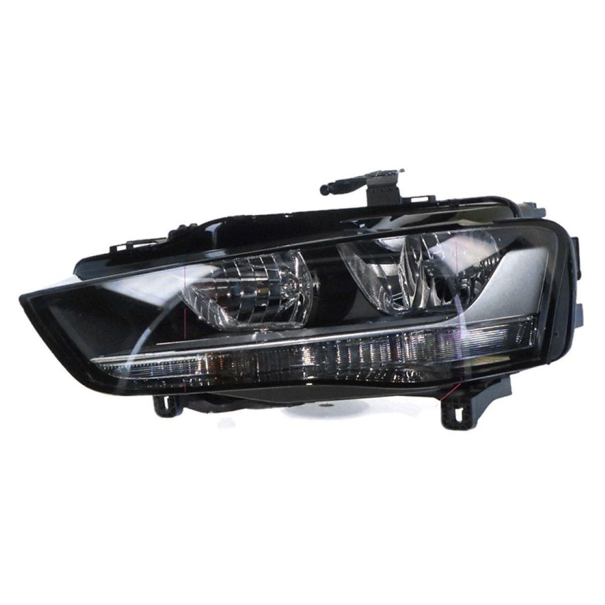 APG All Crash Halogen Head Lamp Passenger Side OEM Suits Audi A4 B8 2012 to 2015 UACA-21030LHG