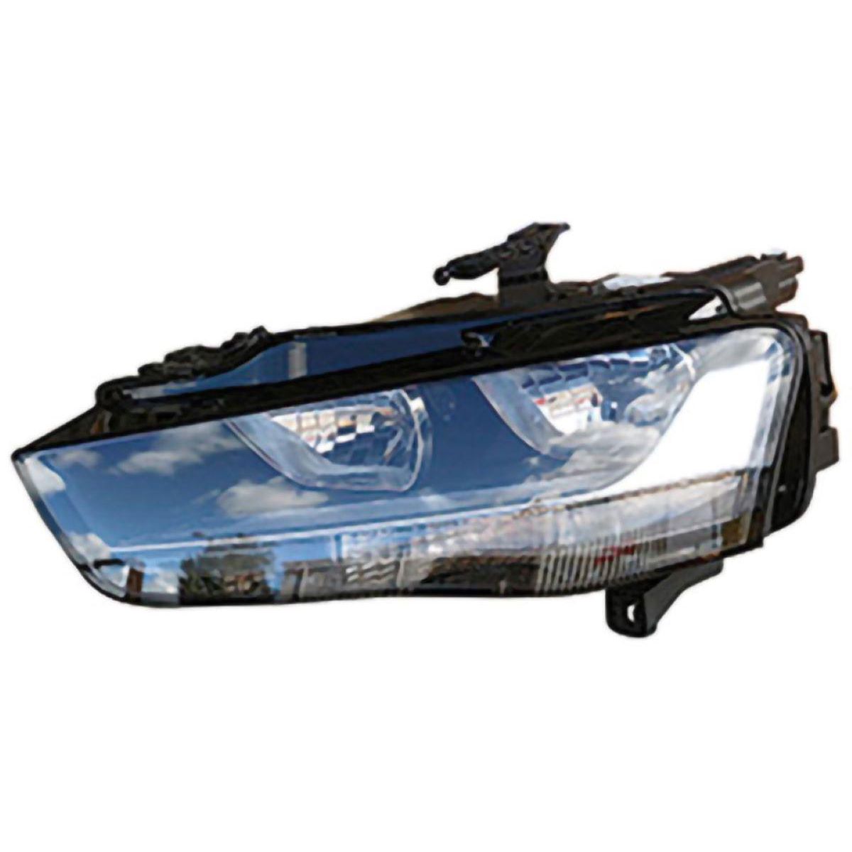 APG All Crash Halogen Head Lamp Passenger Side OES Suits Audi A4 B8 2012 to 2015 UACA-21030LHP