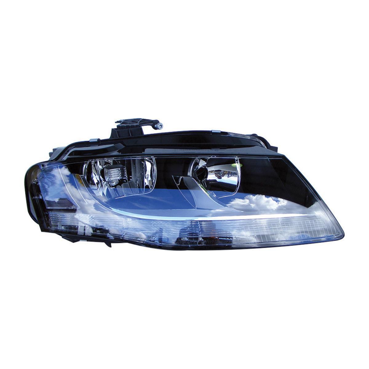 APG All Crash Halogen Head Lamp Drivers Side Certified Suits Audi A4 B8 4/2008 to 5/2012 UAU-21030RHQ