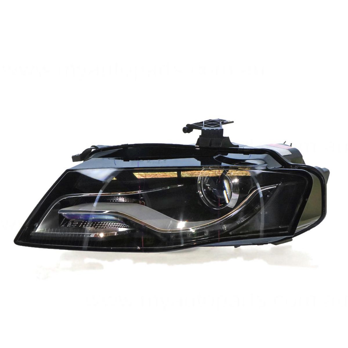 APG All Crash Bi-Xenon Head Lamp Passenger Side Certified Suits Audi A4 B8 4/2008 to 5/2012 UAU-21031LHQ