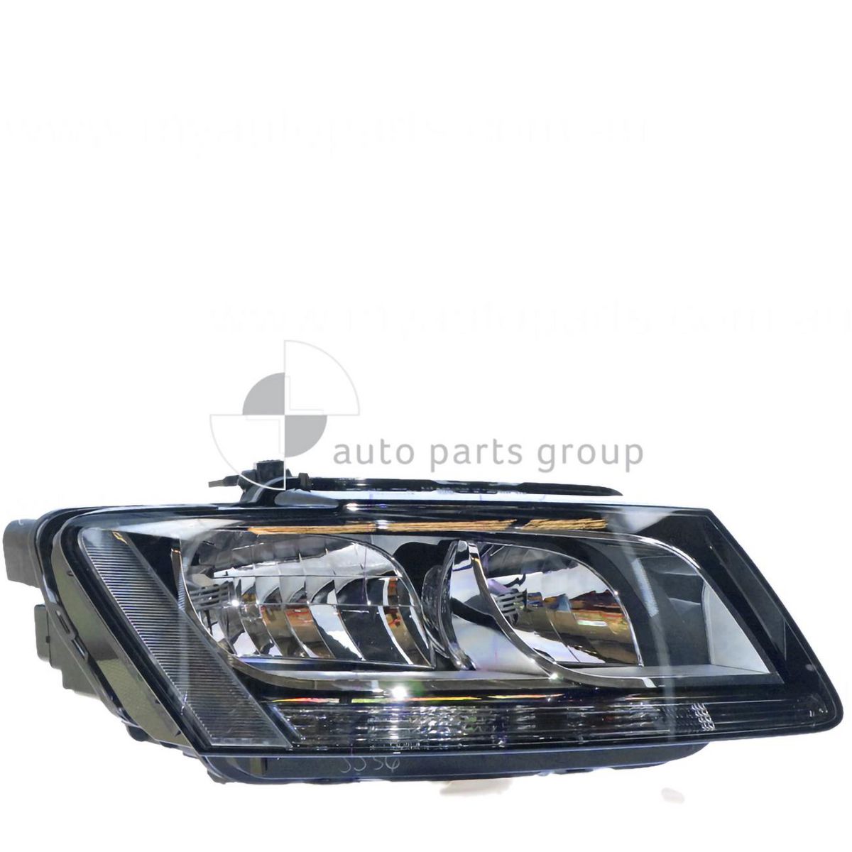 APG All Crash Halogen Head Lamp Drivers Side OEM Suits Audi Q5 8R 3/2009 to 11/2012 UQB-21030RHG