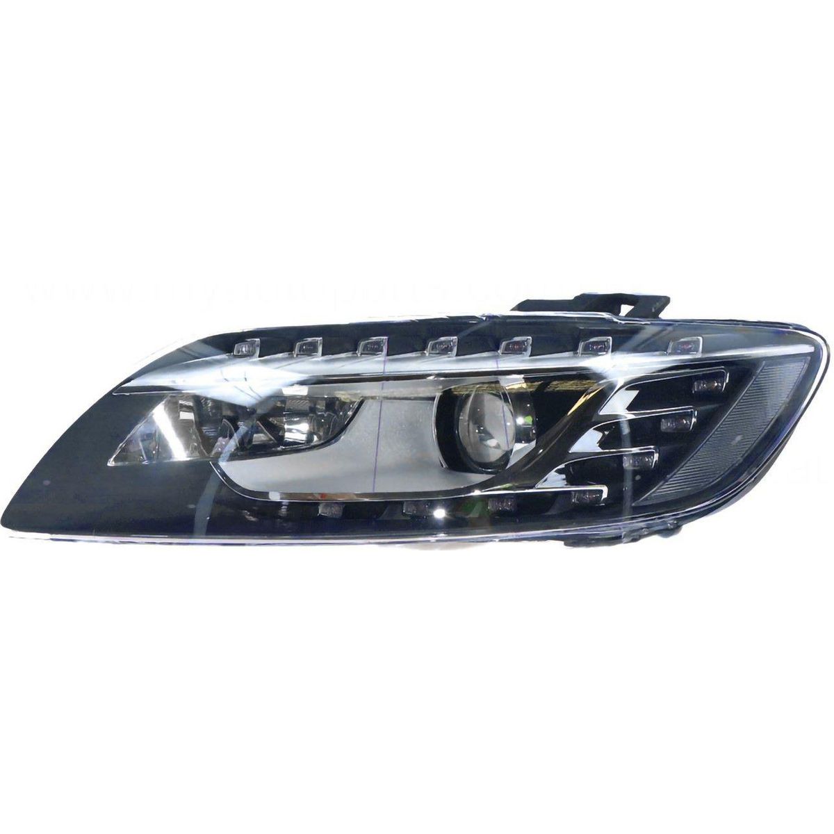 APG All Crash Xenon Head Lamp Passenger Side OES Suits Audi Q7 4L 11/2009 to 9/2015 UQC-21031LHP