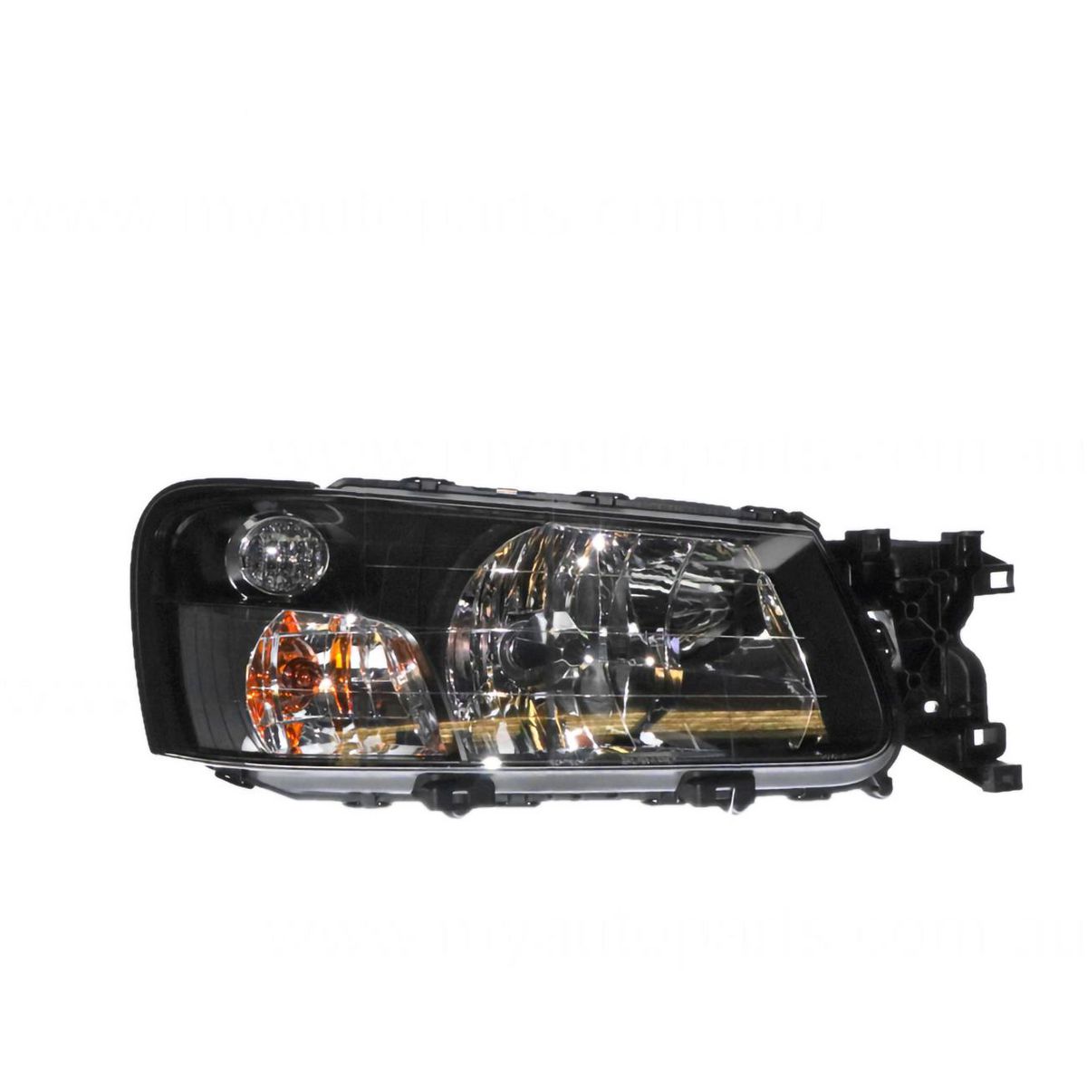 APG All Crash Black Head Lamp Drivers Side OEM suits Subaru Forester SG 2002 to 2005 UZE-21031RHG