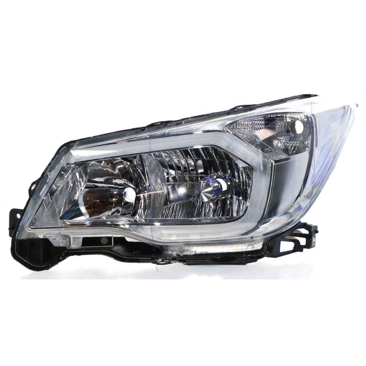 APG All Crash Xenon Head Lamp Passenger Side OEM suits Subaru Forester SJ 2013 to 2016 UZL-21031LHG
