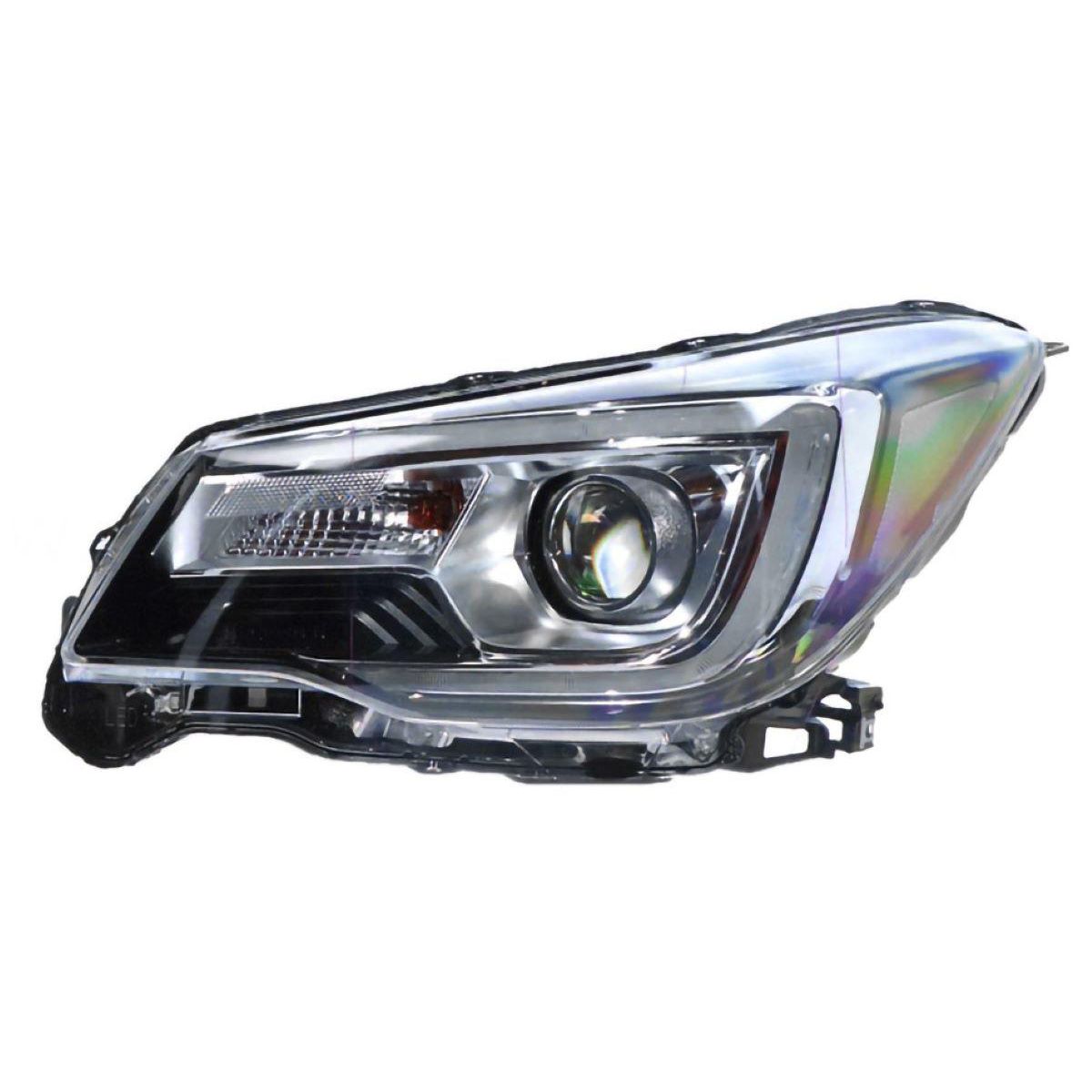 APG All Crash LED Head Lamp Passenger Side OEM suits Subaru Forester XT/2.0D-S SJ 2016 to 2017 UZL-21032LHG