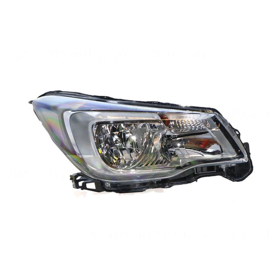 APG All Crash Halogen Head Lamp Drivers Side OEM suits Subaru Forester SJ 2016 to 2018 UZL-21033RHG