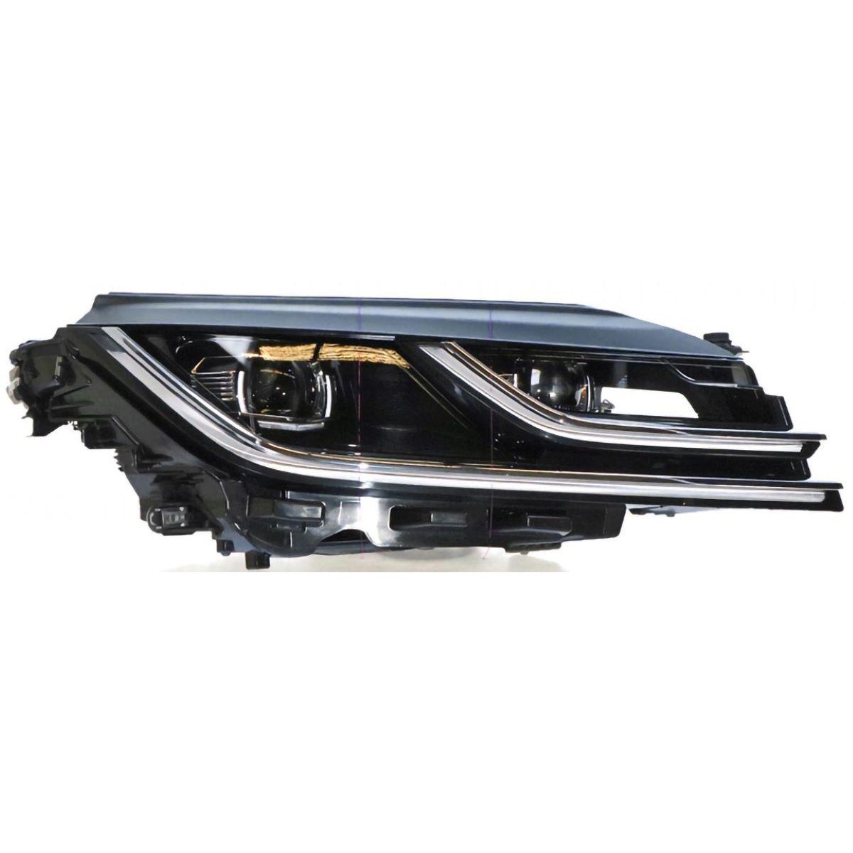APG All Crash LED Head Lamp Drivers Side OEM Suits Volkswagen Arteon 3H 2017 to 2021 VAT-21030RHG