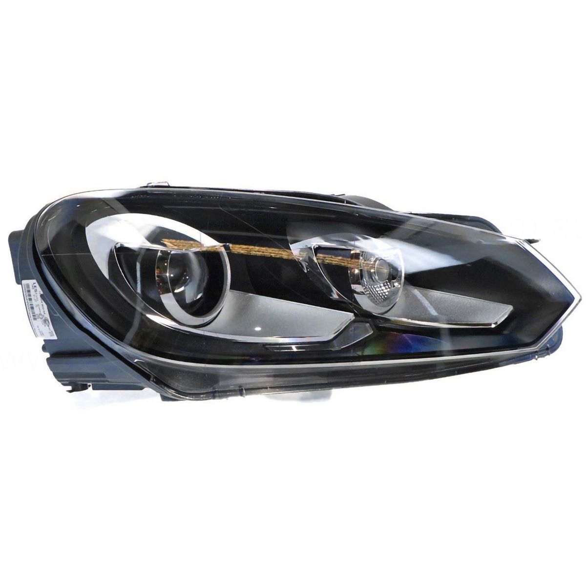 APG All Crash Xenon Chrome Head Lamp Drivers Side OES  Suits Volkswagen Golf MK 6 2009 to 2013 VGH-21031RHP