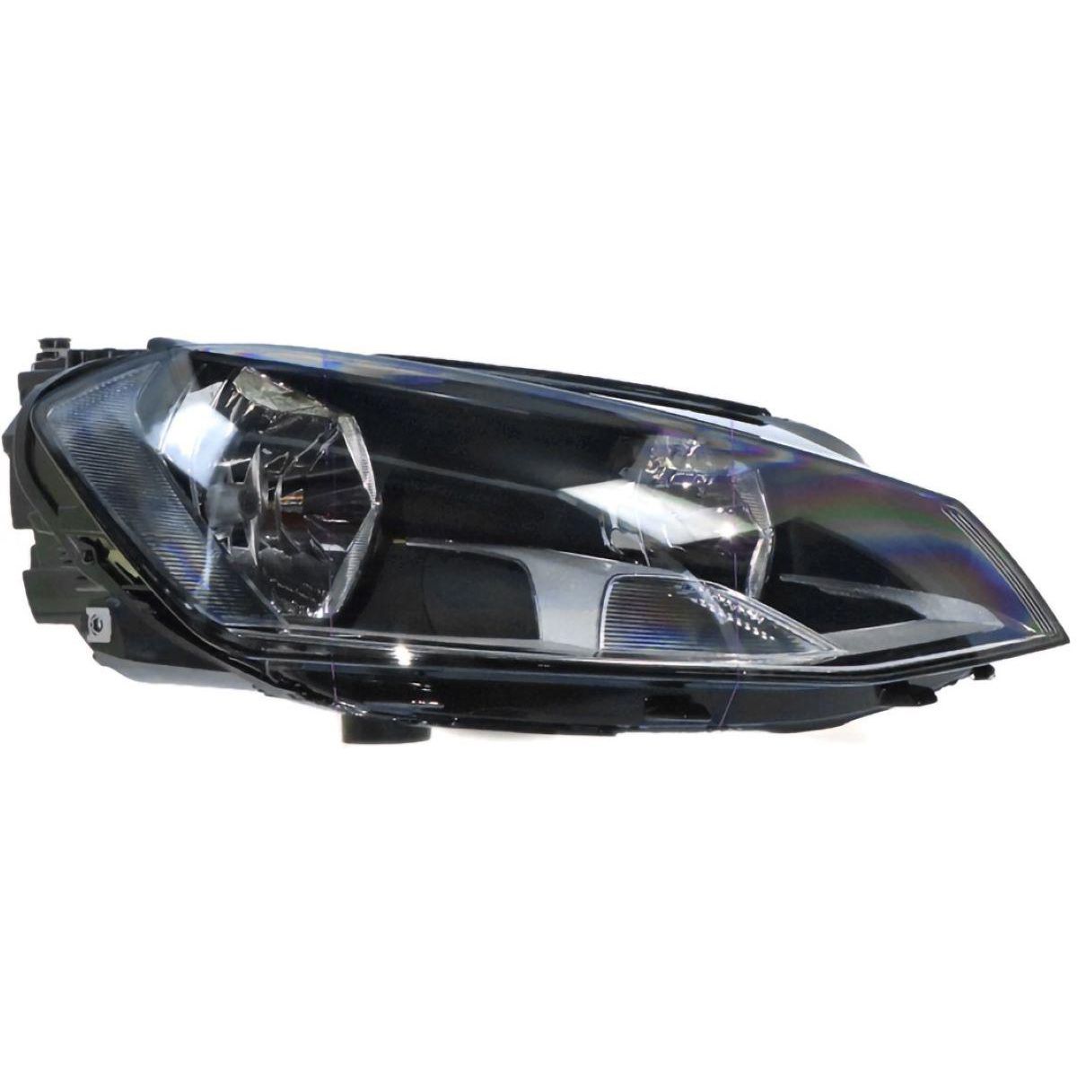 APG All Crash Halogen Manual Adjust Head Lamp Drivers Side Certified Suits Volkswagen Golf MK 7 2013 to 2017 VGI-21030RHQ