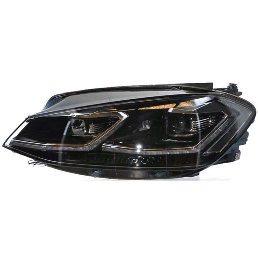APG All Crash LED Head Lamp Passenger Side OEM Suits Volkswagen Golf R MK 7 2017 On VGJ-21033LHG