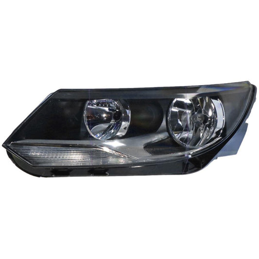 APG All Crash Halogen Electric Adjust Head Lamp Passenger Side Certified Suits Volkswagen Tiguan 5N 2011 to 2016 VNA-21032LHQ