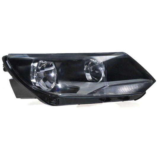 APG All Crash Halogen Electric Adjust Head Lamp Drivers Side Certified Suits Volkswagen Tiguan 5N 2011 to 2016 VNA-21032RHQ
