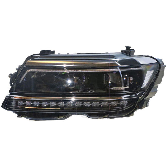 APG All Crash LED Head Lamp Passenger Side OEM Suits Volkswagen Tiguan 5N 2016 On VNB-21031LHG