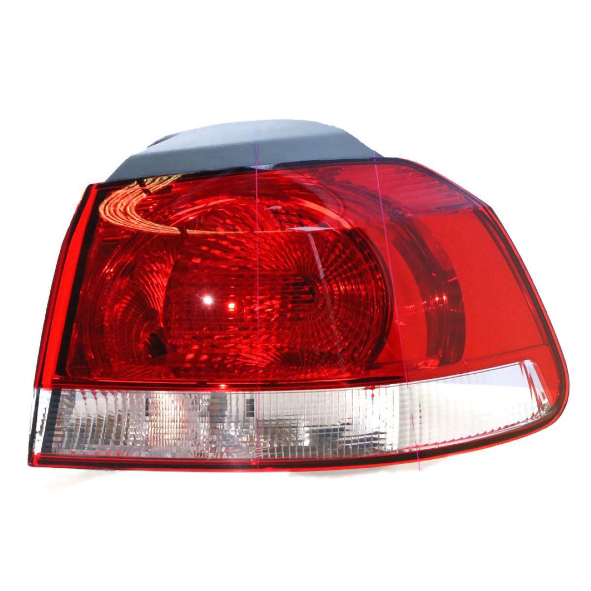 APG All Crash Tail Lamp Drivers Side OES Suits Volkswagen Golf MK 6 2009 to 2013 (Hella Type) VGH-21040RHP