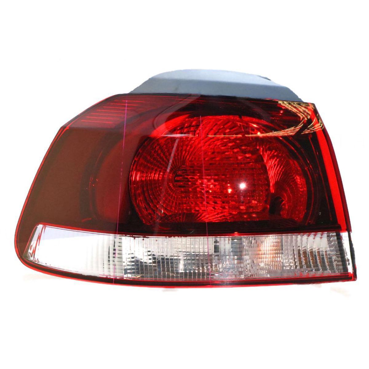 APG All Crash Tail Lamp Passenger Side OES Suits Volkswagen Golf GTi MK 6 2009 to 2013 VGH-21041LHP