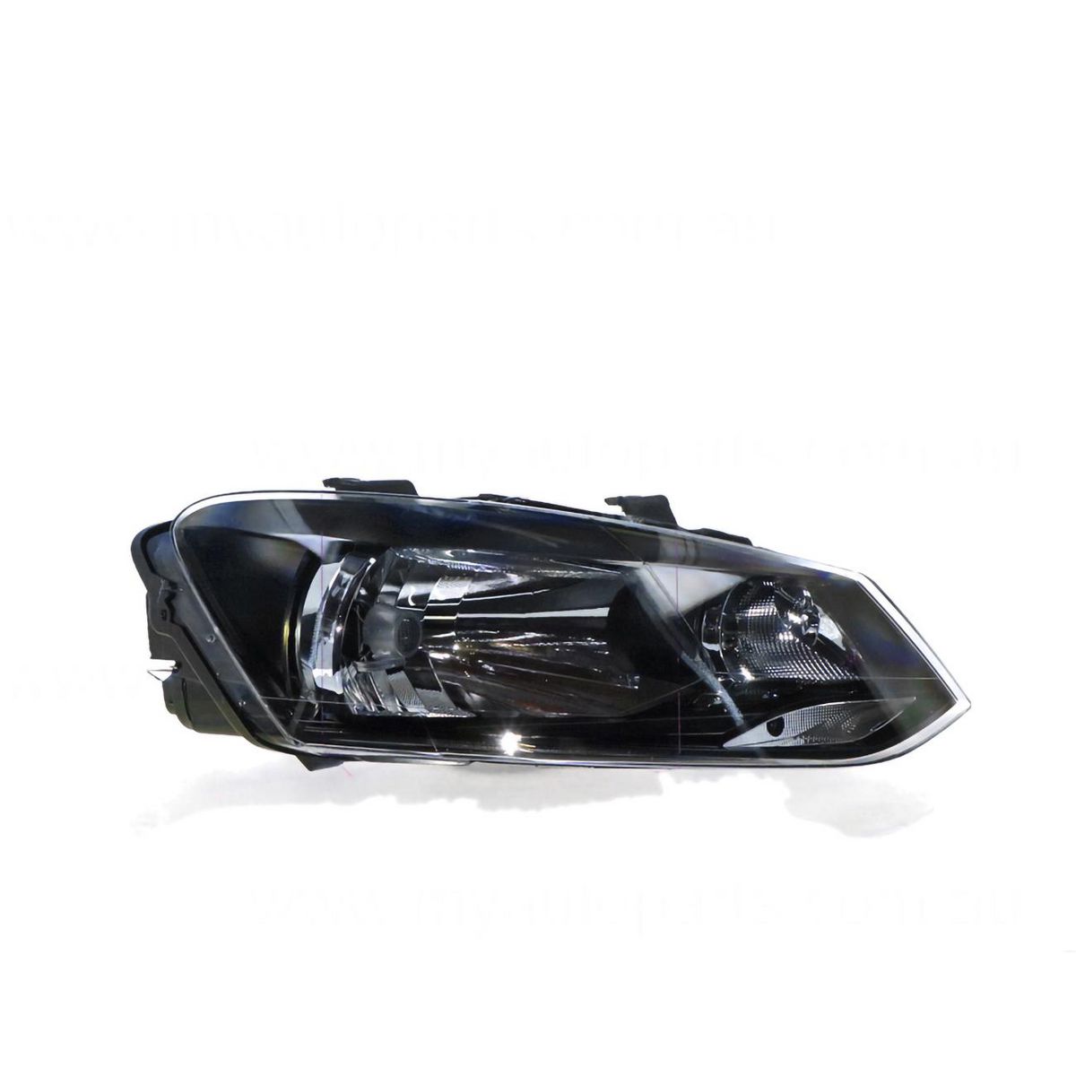 APG All Crash Halogen Head Lamp Drivers Side Certified Suits Volkswagen Polo Trendline 6R 2010 to 2014 VOE-21030RHQ