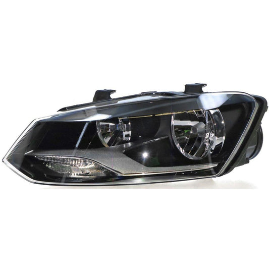 APG All Crash Halogen Head Lamp Passenger Side OES Suits Volkswagen Polo GTi/Comfortline 6R 2010 to 2014 VOE-21031LHP