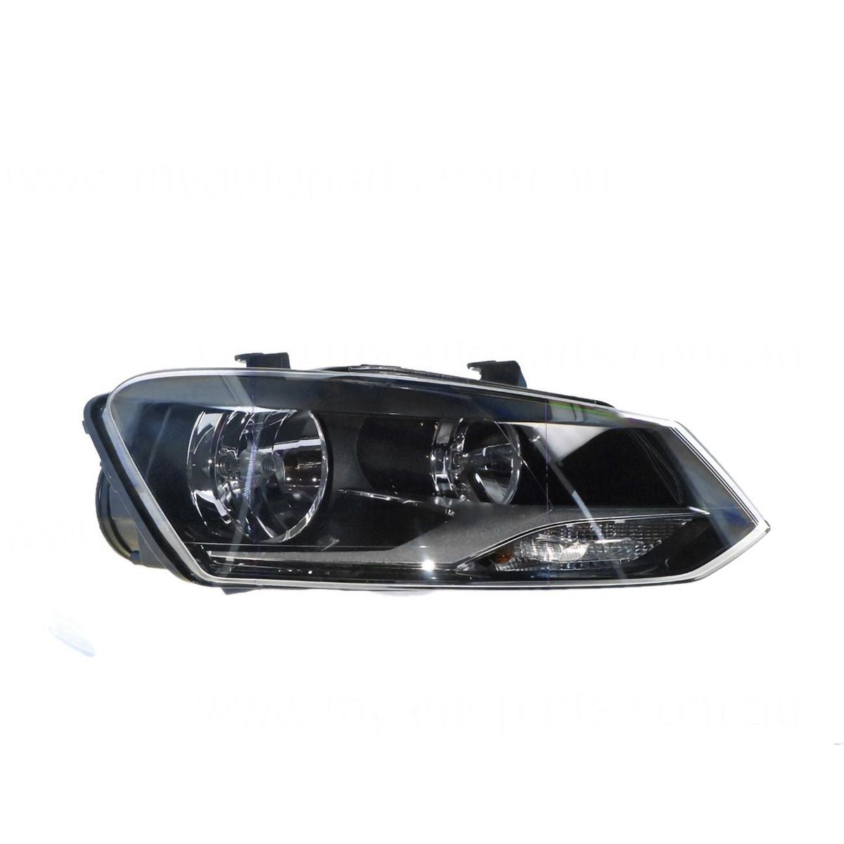 APG All Crash Halogen Head Lamp Drivers Side OES Suits Volkswagen Polo GTi/Comfortline 6R 2010 to 2014 VOE-21031RHP