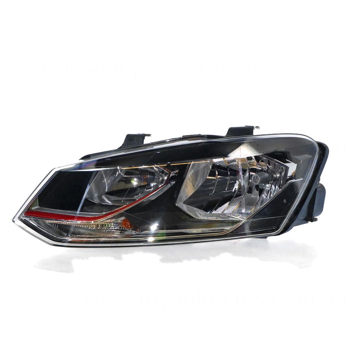 APG All Crash Head Lamp Passenger Side OEM Suits Volkswagen Polo 6R 2015 to 2018 VOF-21032LHG