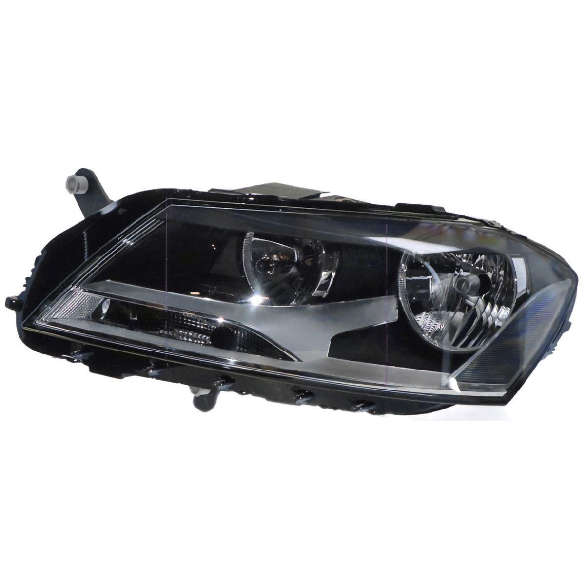 APG All Crash Head Lamp Passenger Side Certified suits Volkswagen Passat 2011 to 2015 VPF-21030LHQ