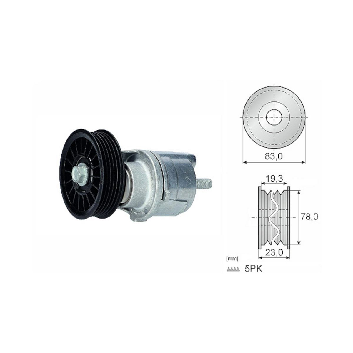 INA Belt Tensioner 534 0185 10