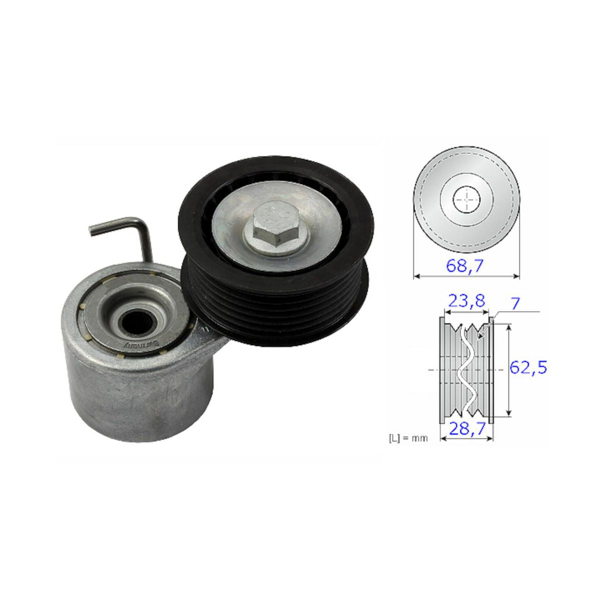 INA Belt Tensioner 534 0487 10