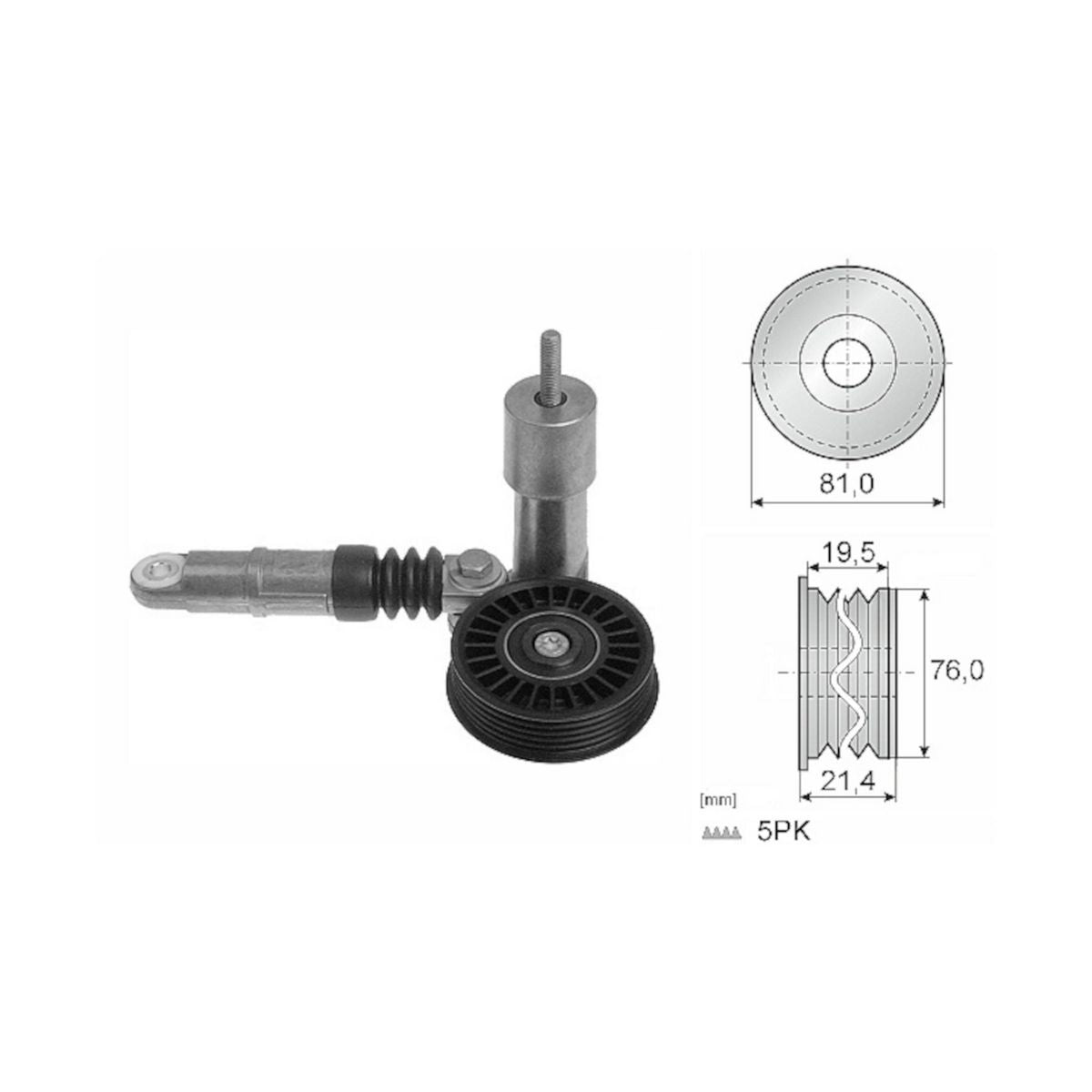 INA Belt Tensioner 534 0014 10
