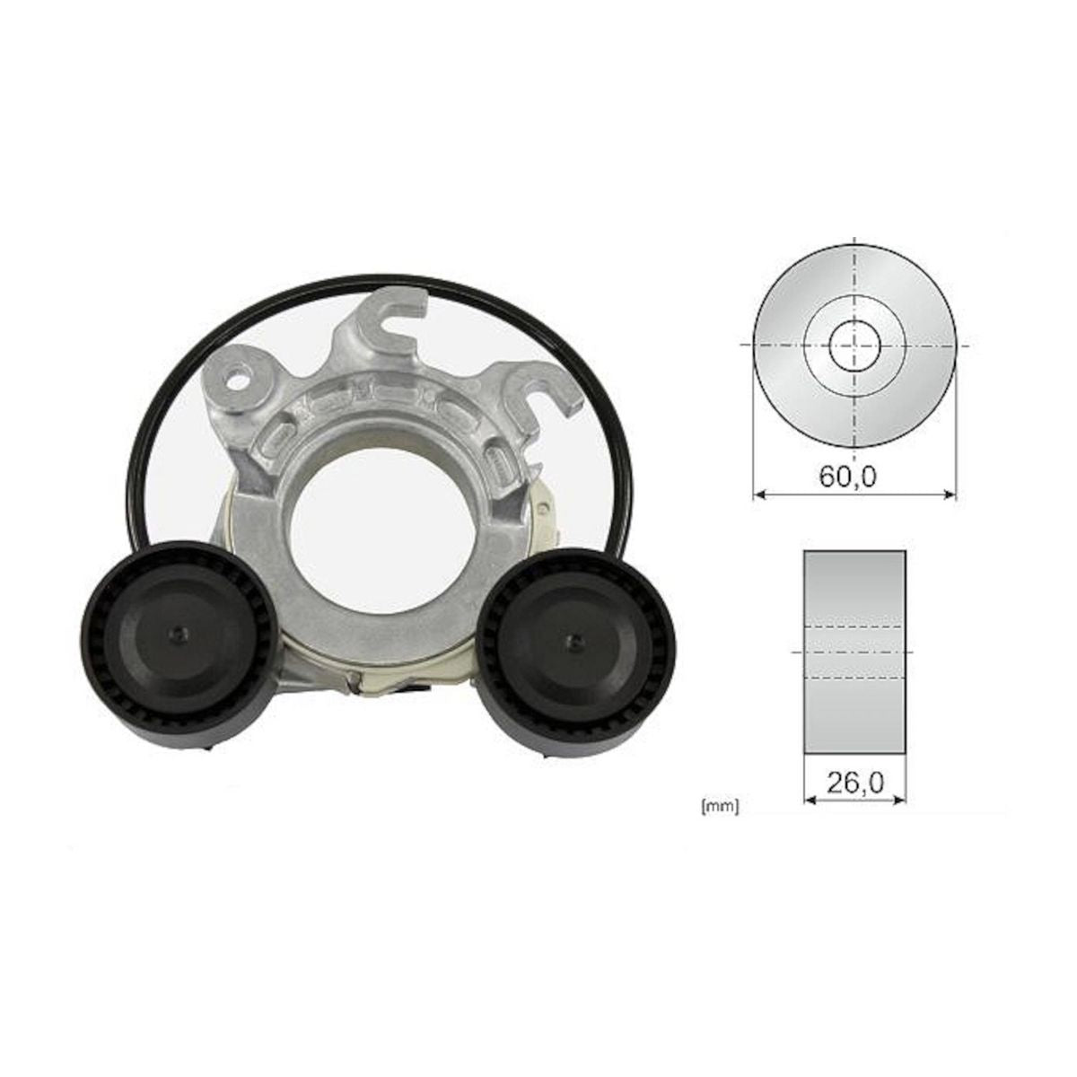 INA Belt Tensioner 534 0858 10