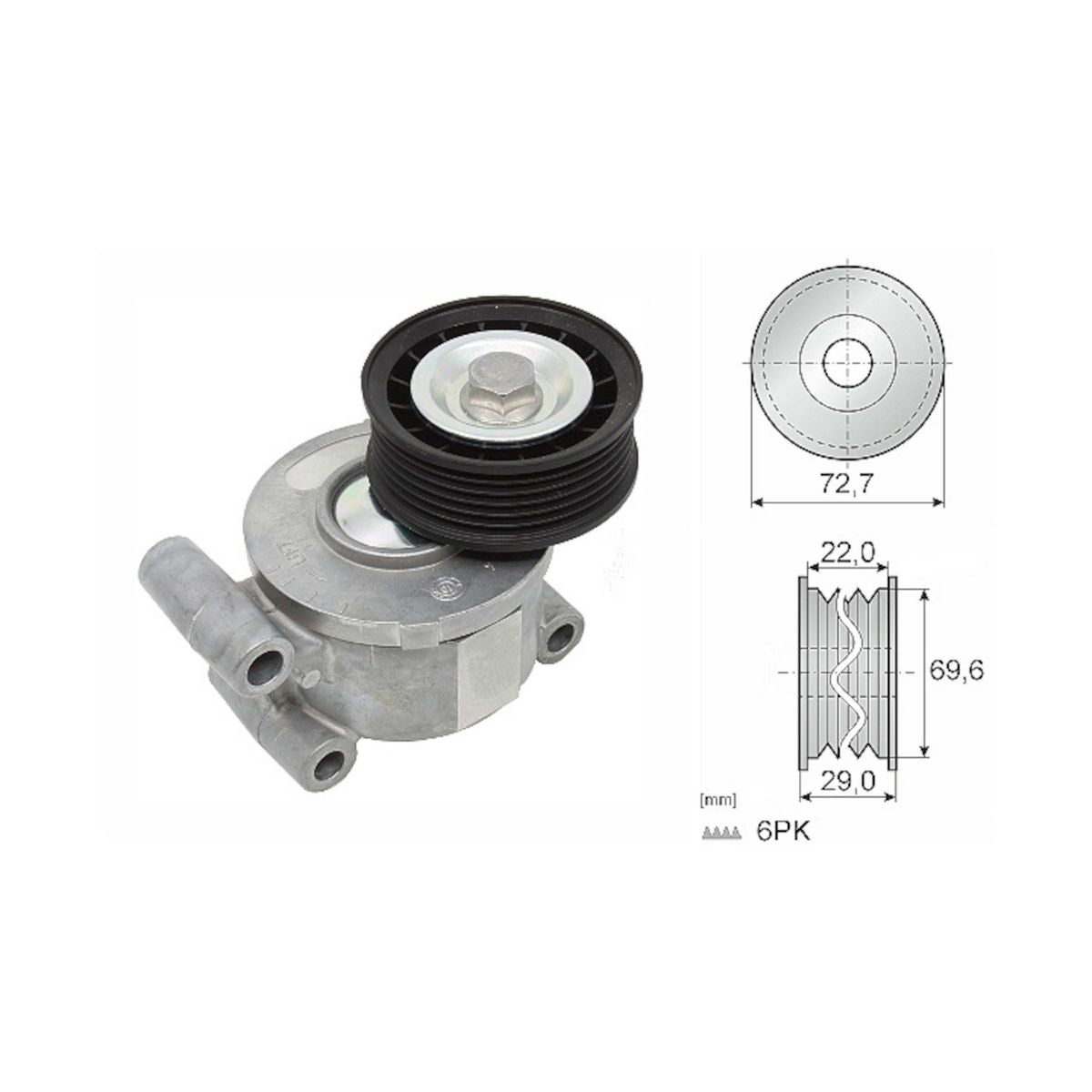 INA Belt Tensioner 534 0249 10